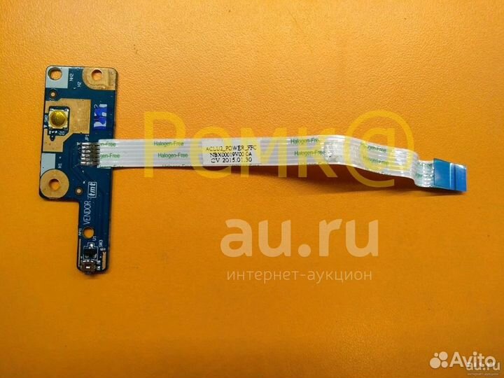 Б/У плата кнопки включения ns-a273