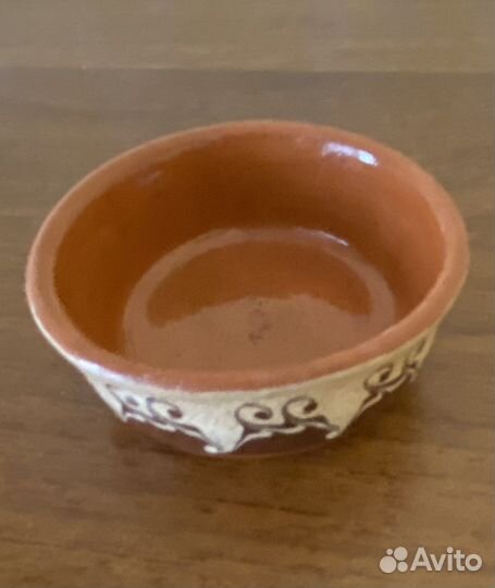 Чаша керамическая, солонка Украина 1988г