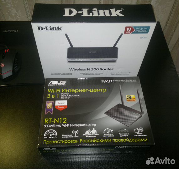 Asus RT-N12 VP, D-Link Dir615 E4, Wi-Fi адаптеры