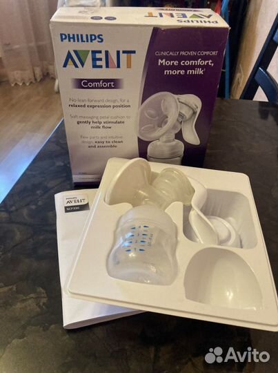 Молокоотсос ручной philips avent