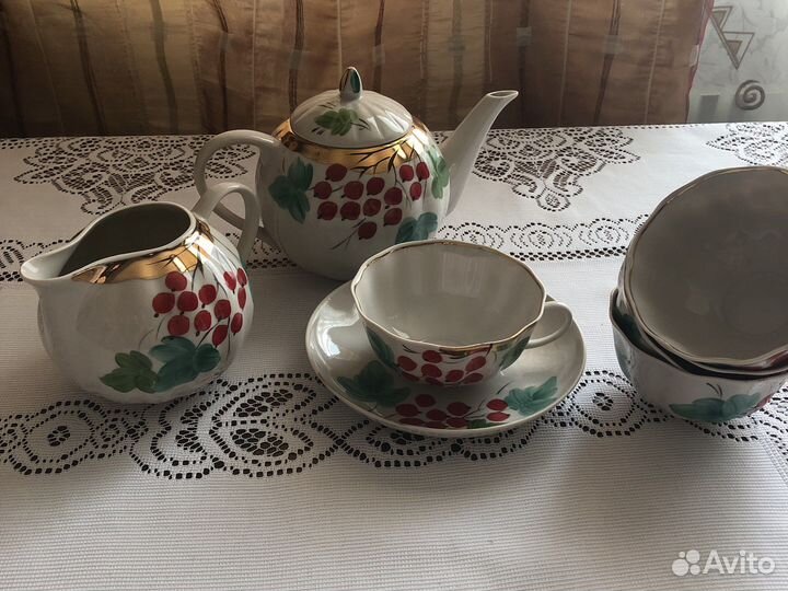 Чайный сервиз СССР дулево