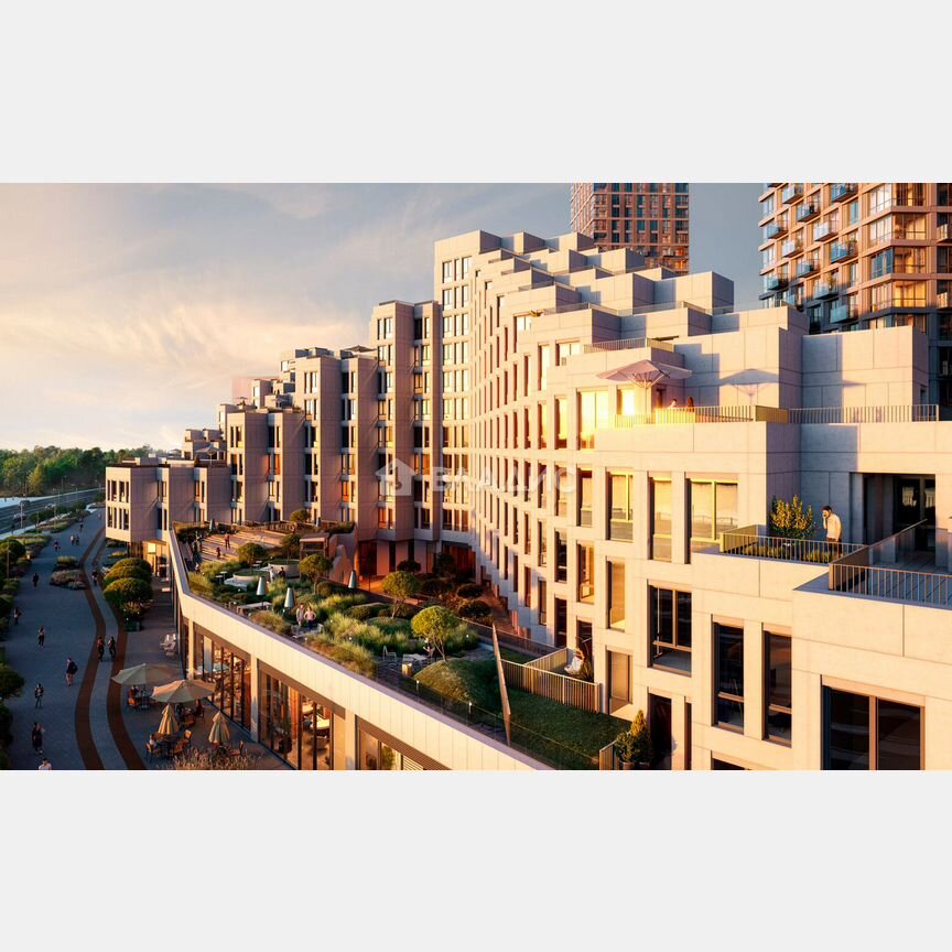 1-к. квартира, 42,8 м², 2/25 эт.