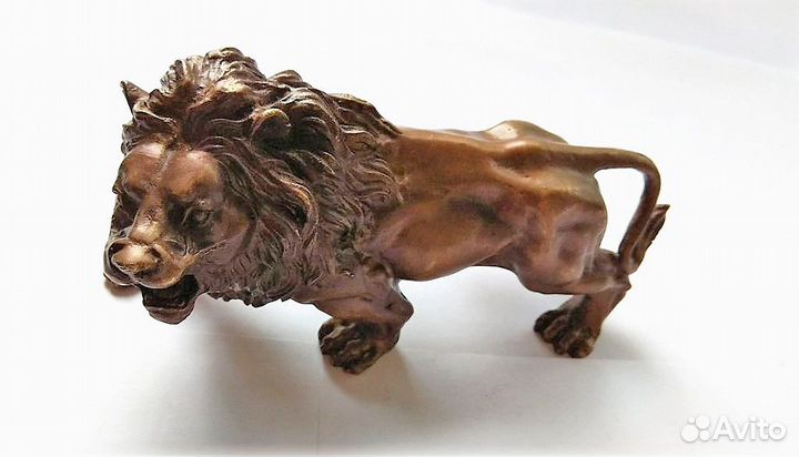 Лев - Китайская статуэтка из Бронзы ru*416