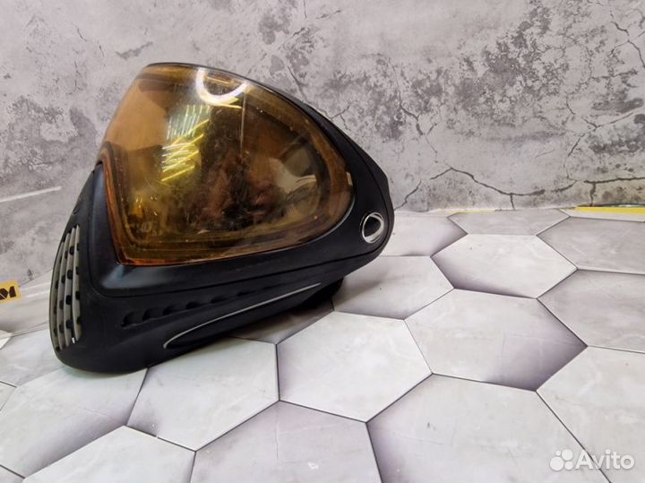 Маска пейнтбольная DYE I4, black