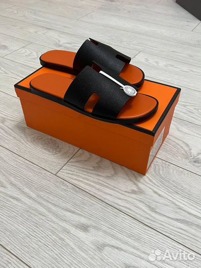 Тапочки hermes мужские