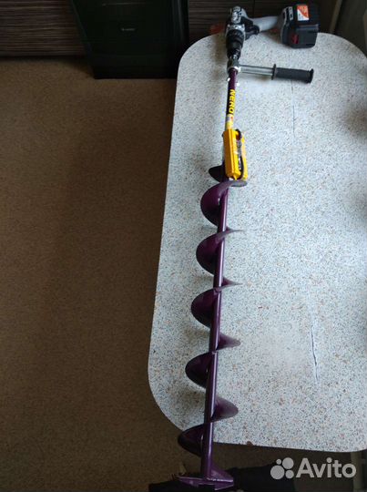 Шнек Nero 130 и 150 с адаптером для шуруповерта