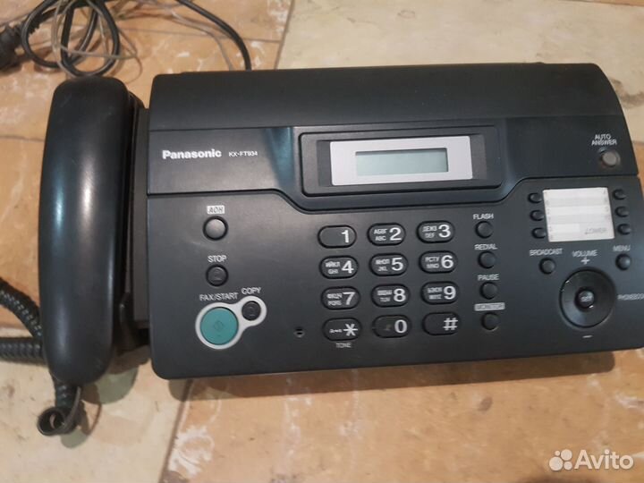 Факс Panasonic KX-FT934