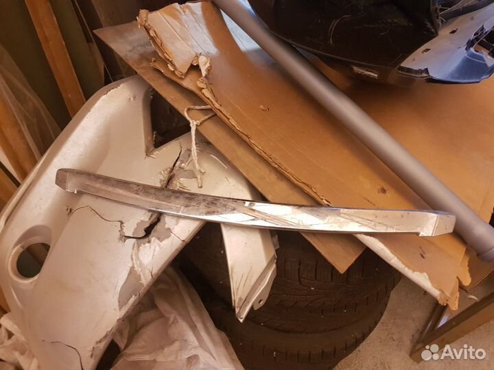 Субару эксига фара бампер молдинги капота