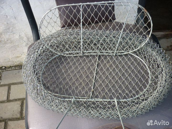 Садок для рыбы металлический