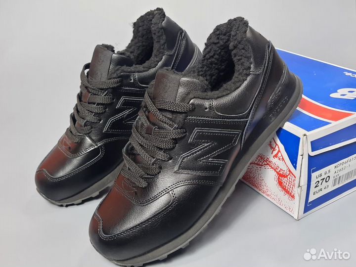 Кроссовки мужские зимние new balance 574