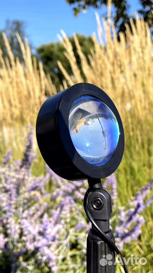 Лампа закат RGB, Sunset Lamp для фото/видео