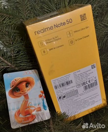 realme Note 50, 3/64 ГБ