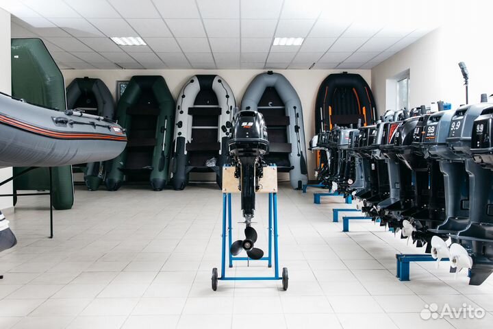 Лодочный мотор hidea HD9.9FHS PRO Витрина