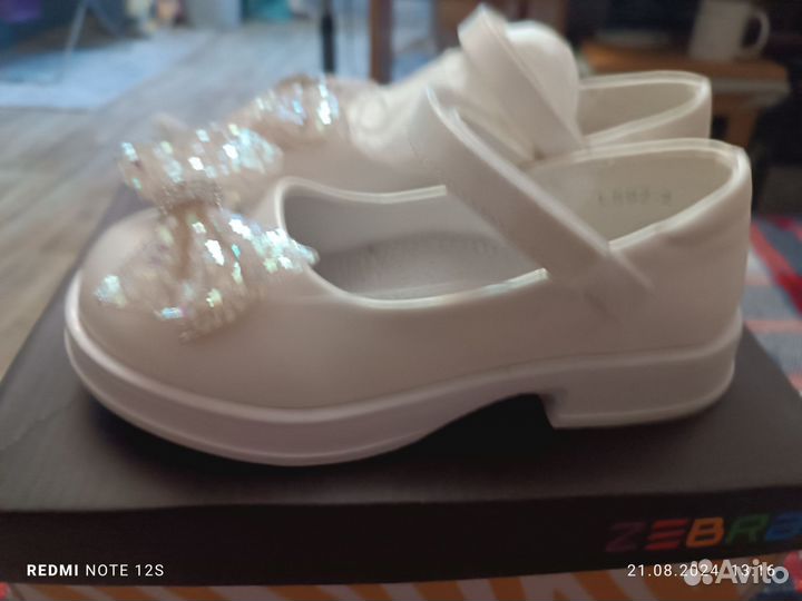 Туфли для девочки 29 размер черные