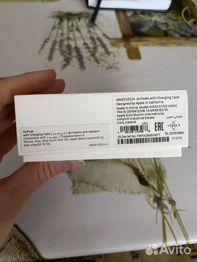 Air pods оригинал в идеале с чеком