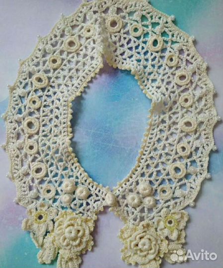 Маникюрный аппарат, воротник вязаный