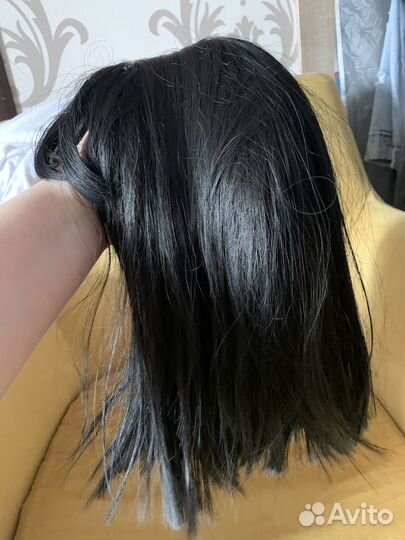 Парик брюнетка короткие волосы