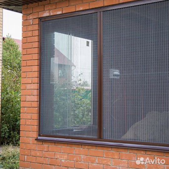 Москитная сетка плиссе