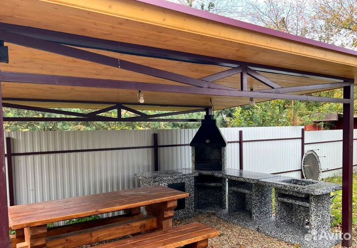 Барбекю зона