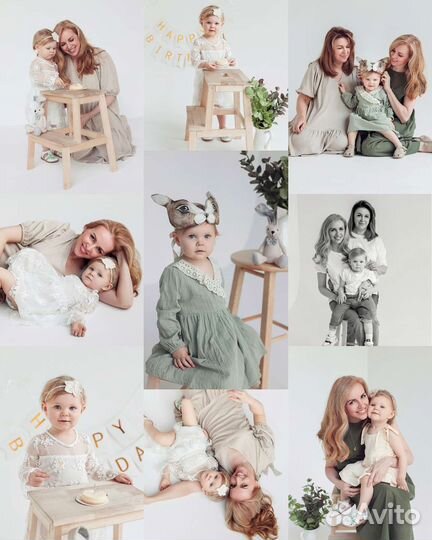 Семейная фотосессия, lifestyle, детский минимализм