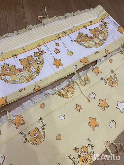 Бортики в детскую кроватку