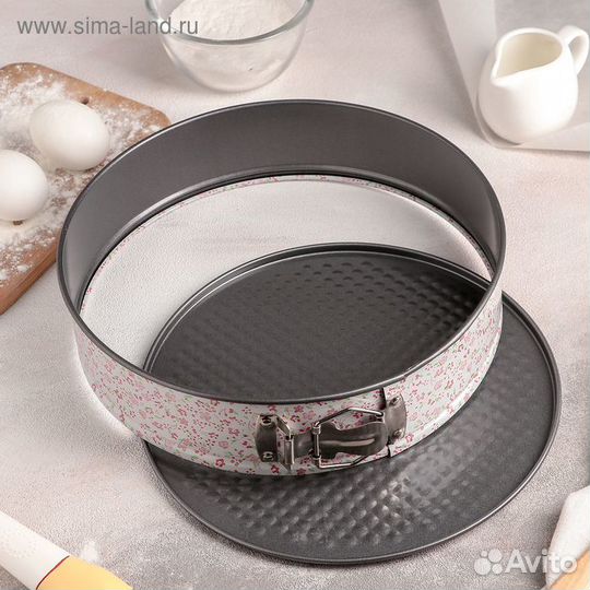 Набор разъёмных форм для выпечки Доляна «Пастораль