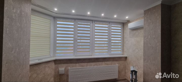 Рулонные шторы день ночь от производителя