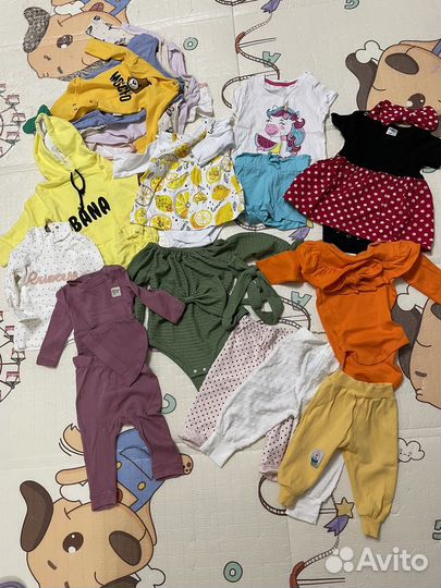 Деьские вещи пакетом для девочки