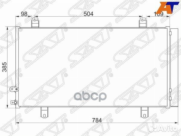 Радиатор Кондиционера Toyota Camry (Xv50) 11