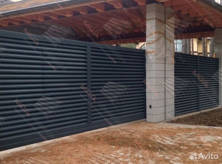 Забор-жалюзи