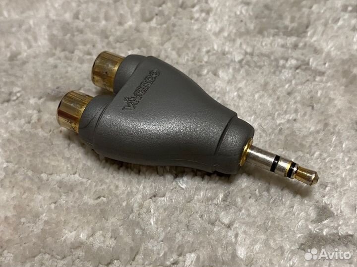 Адаптер с джек 3,5 на тюльпаны