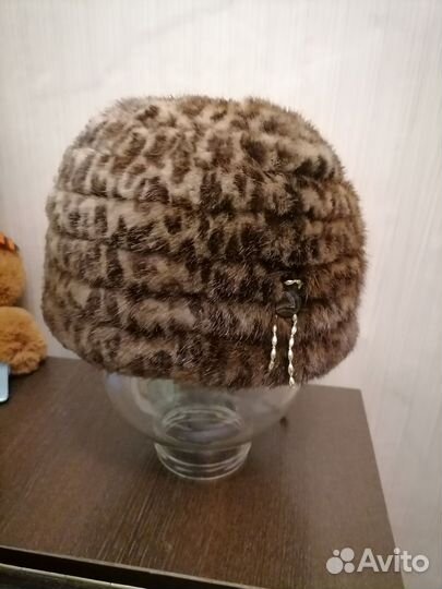 Шапка стриженная норка до 56р
