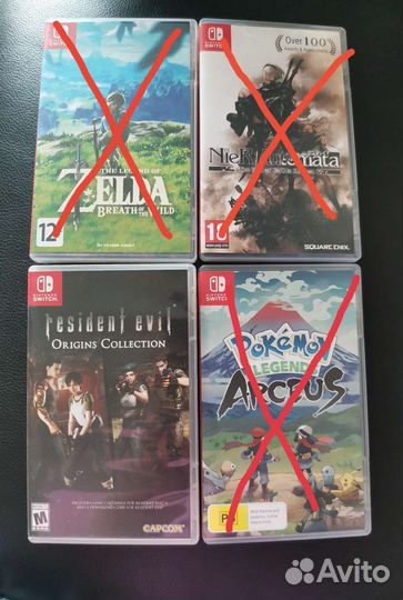 Игры для Nintendo switch