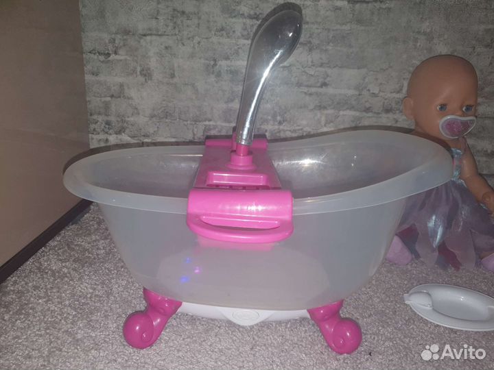 Ванна для baby born