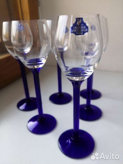 Хрустальные бокалы Гусь Хрустальный