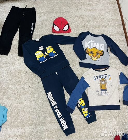 Вещи пакетом на мальчика 116 - 122 -128