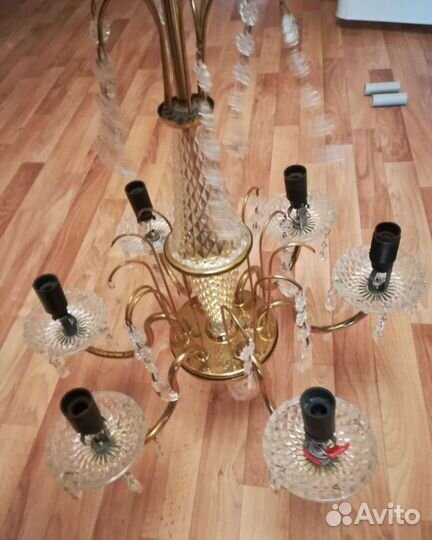 Люстра хрустальная
