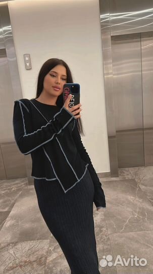 Длинная юбка в пол