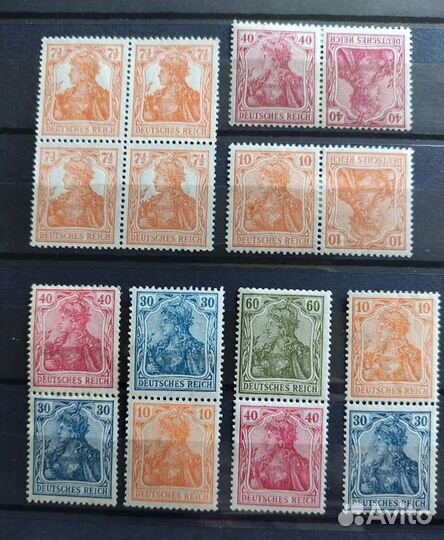 Марки стандарты сцепки Германия до 1918