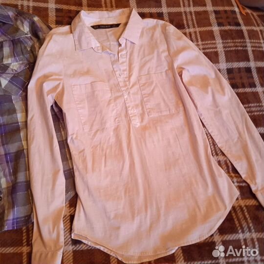Рубашка zara, H&M для девочки 13/14 рост 158-165