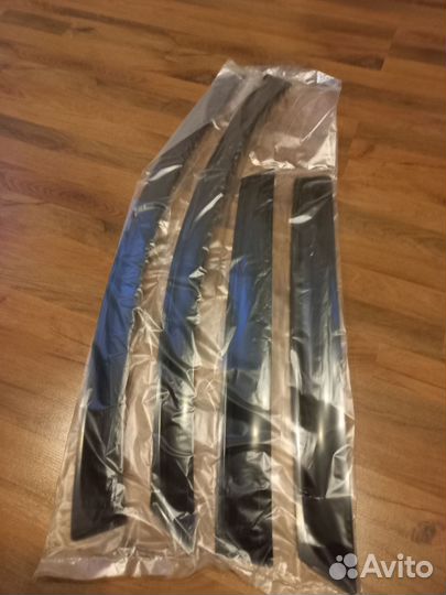 Дефлекторы на окна (ветровики) kia ceed 1