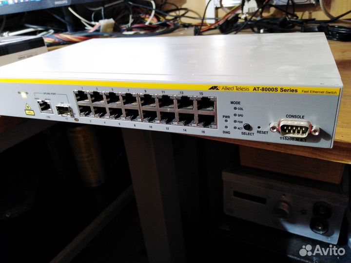 Управляемый коммутатор alied telesis AT8000