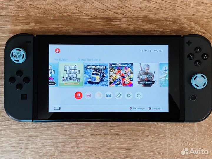 Nintendo Switch Rev.2 Прошитый Чип