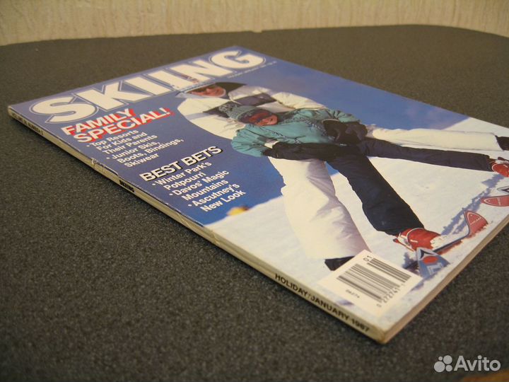 Журналы Skiing о горных лыжах 1987 год