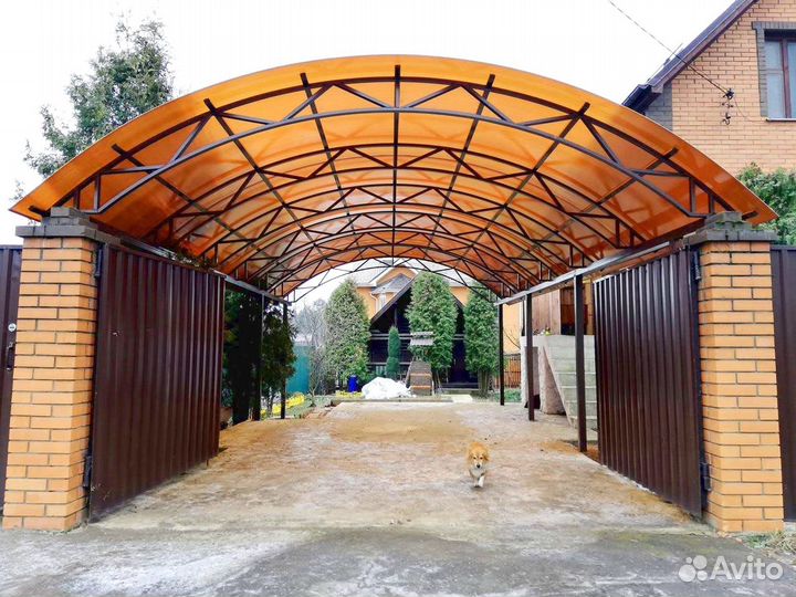 Навесы и беседки