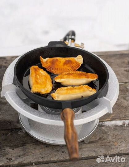 Сковорода чугунная 22 см