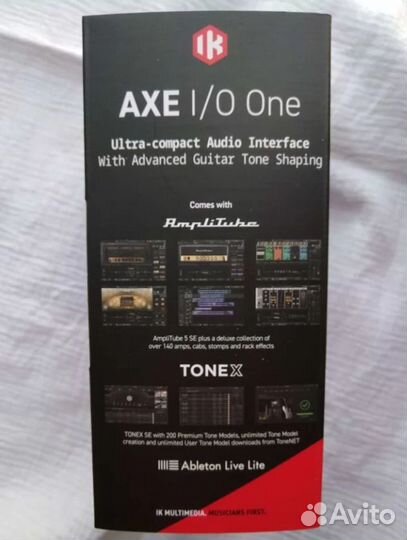 Аудиоинтерфейс IK Multimedia AXE I/O ONE