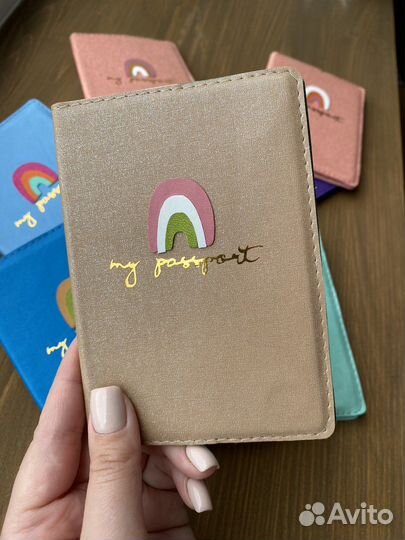 Обложка на паспорт ручной работы