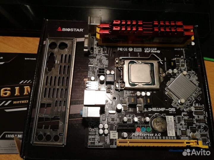 Intel Core i7 3770k+Мат.плата(lga 1155) +8гб ram