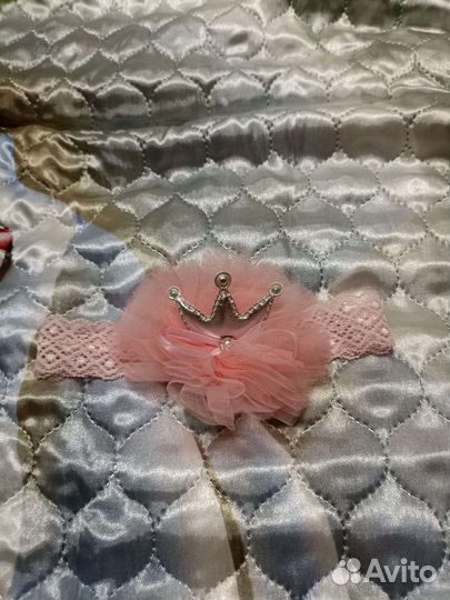 Детские носки, кружевная повязка для девочек